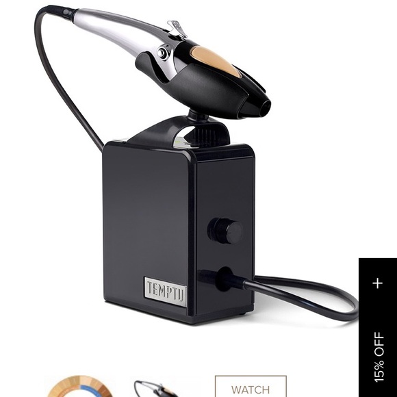 Temptu Airbrush Makeup System - Black and Silver